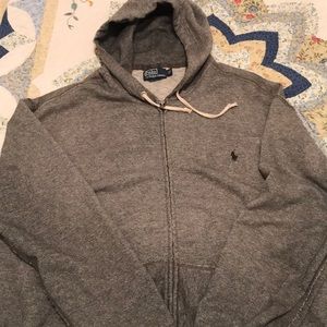 Polo zip Up hoodie